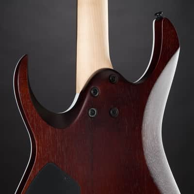 Ibanez Standard RGA42FM-DEF Dragon Eye Burst Flat - Electric Guitar image 8