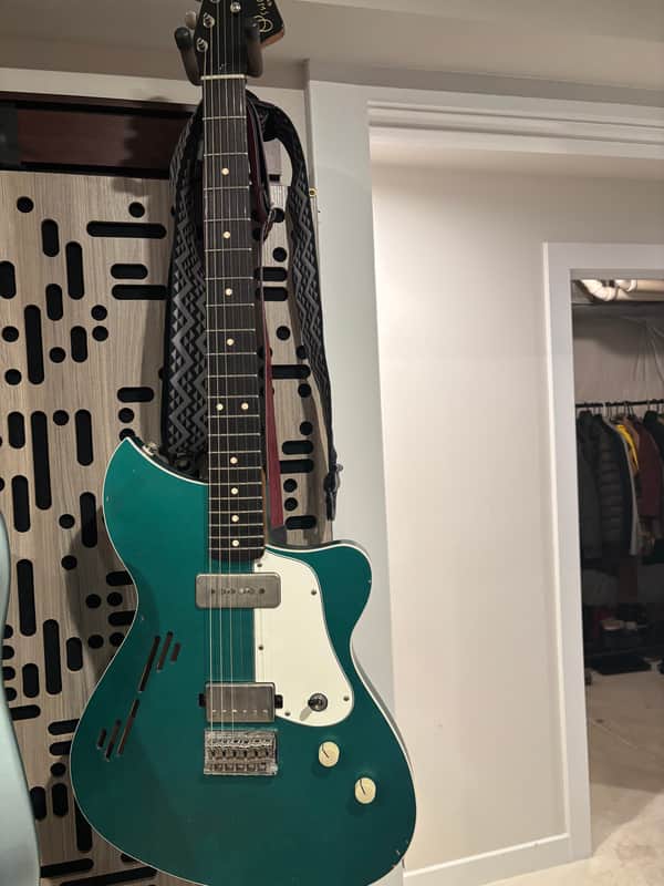 Oswald Guitars Hollowbody 2023 - Metallic green image 1