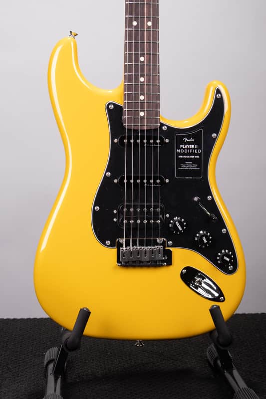 Fender Player II Modified Stratocaster HSS Electric Guitar - Sunshine Yellow, Rosewood Fingerboard image 1