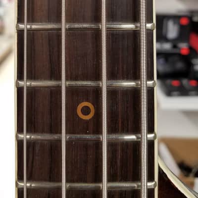 Washburn B20 Stage Bass 80's Sunburst Left Handed MIJ Japan w/HSC image 9