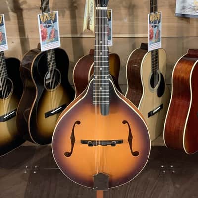 Recording King RAM-3-TS A Style Solid Top Tobacco Sunburst Mandolin image 1