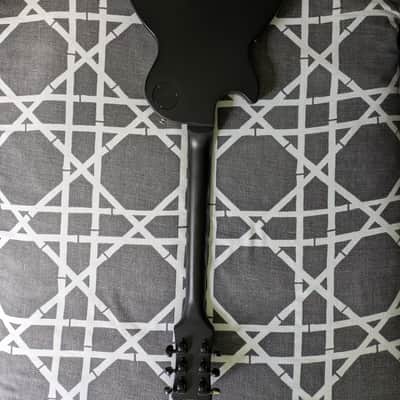 Les Paul Style - Goth w/ Seymour Duncan humbuckers & Epiphone Back Pack image 12