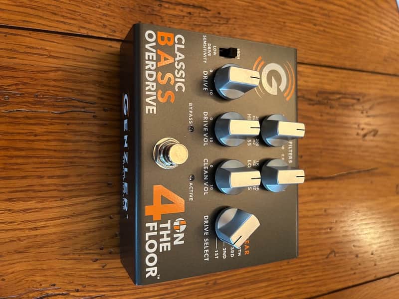 Immagine Genzler Amplification 4 On The Floor Classic Bass Overdrive 2021 - Gray - 1