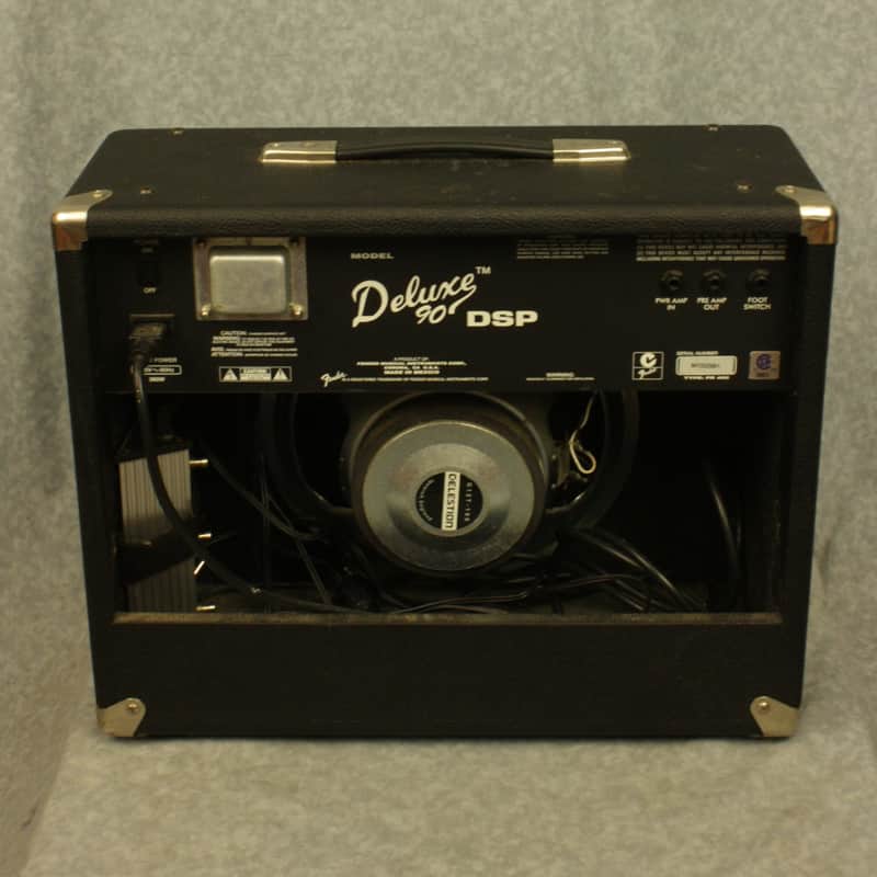 Fender Deluxe 90 DSP 2-Channel 90-Watt 1x12" Solid State Guitar Combo with Onboard Effects 2002 - 2004 image 4
