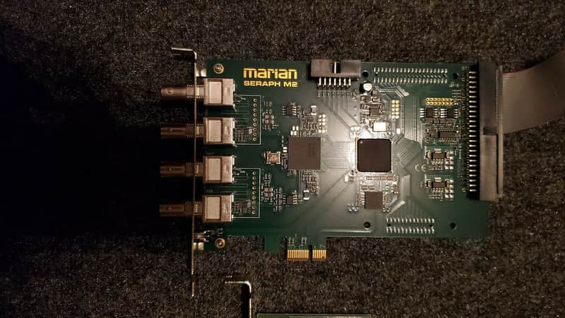 Marian Seraph M2 MWX 2 Channel MADI coax I/O high resolution PCIe card 2018 image 1