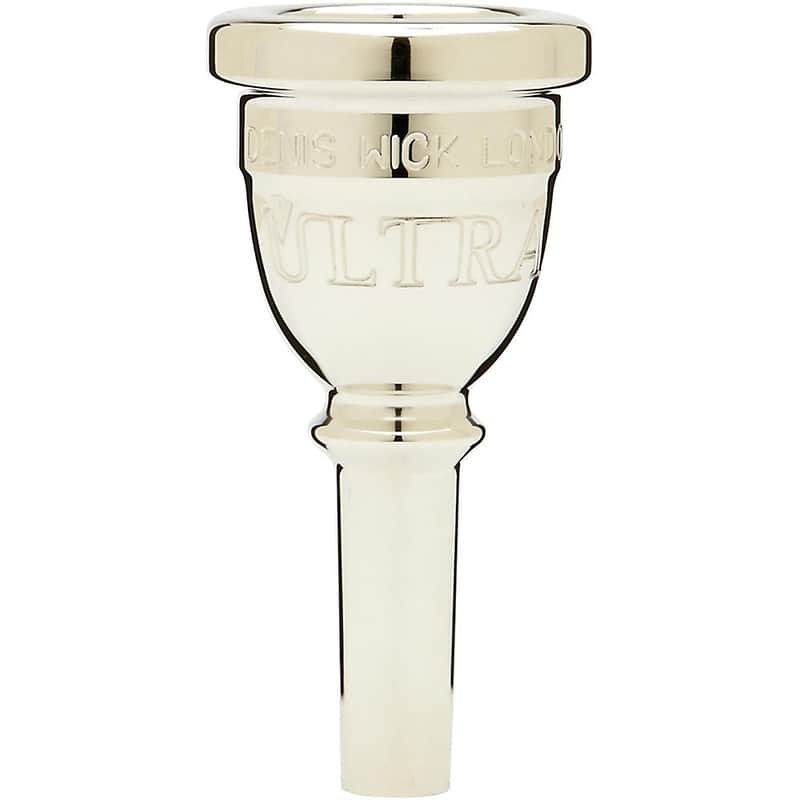 Denis Wick DW5880B-SMU Steven Mead Ultra Series Baritone Horn Mouthpiece in Silver Regular SM4U image 1