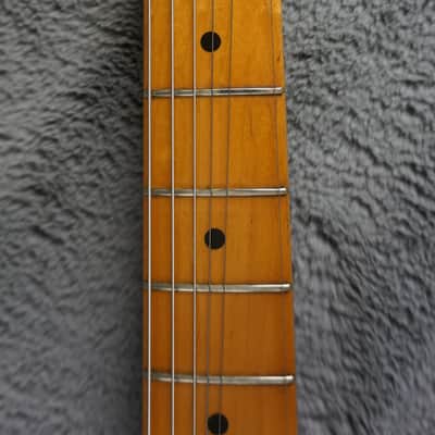1987 MIJ Squier Stratocaster Fujigen E-Series Sunburst w/ ESP Rail Pickup & Fender Case image 10