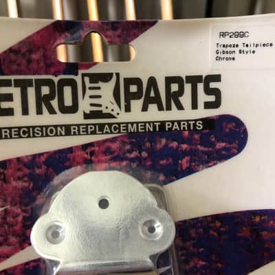 Retro Parts Gibson Style Trapeze Tailpiece (Chrome) RP299C image 2