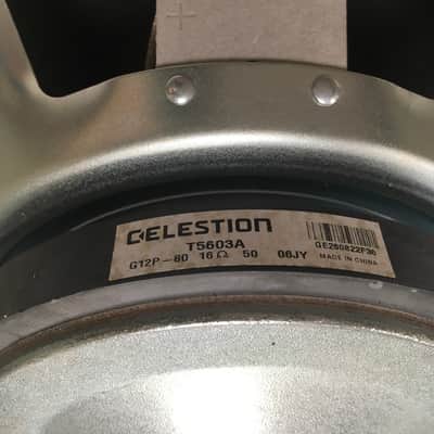Celestion G12P-80 Seventy 80 12" 80-Watt 16 ohm Guitar Amp Speaker 2020s Silver image 6