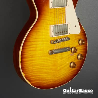 Gibson Custom Shop 59 Les Paul Joe Perry Signature Tom Murphy Aged Tobacco Burst 2013 (Cod.1721UG) image 9