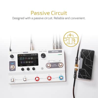Hotone Passive Volume Expression Footswitch 2 in 1 EXP Guitar Effects Pedal (Ampero II Press) image 10