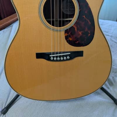 Bourgeois JOM Vintage AAAA Madagascar/Adirondack almost mint Baggs Anthem With soundhole mic and preamp image 9