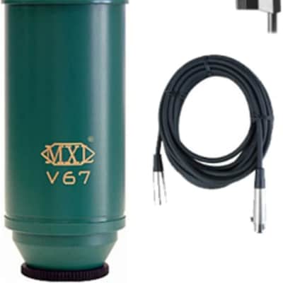 MXL-V67G Large Diaphram Condensor Microphone w/Mic Cable and Pop Filter image 3