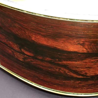 K Yairi YW-1000 Hand Crafted Jacaranda B. Rosewood, Japan Vintage 1981 with Super Low Action image 13