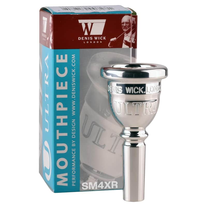 Denis Wick Steven Mead Ultra Euphonium Mouthpiece Silver Plated 5880E-SM3U image 1