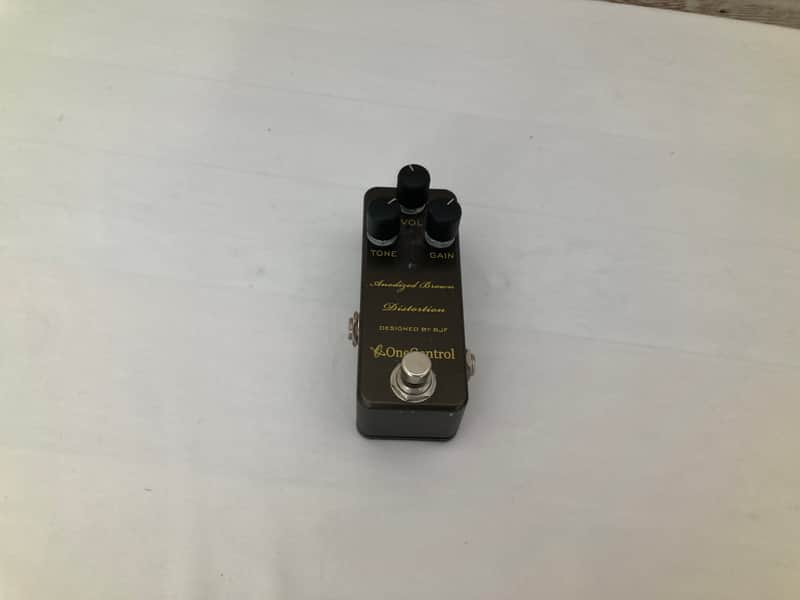 Used One Control Anodized Brown Distortion image 1