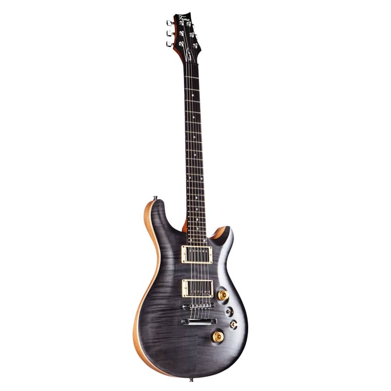 Fame Forum IV Classic (Satin Black) - Electric Guitar image 1