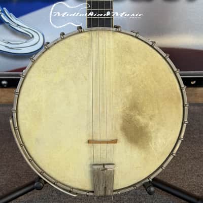 Vega Style M Tubaphone 1909 - 4-String Banjo w/Original Case & Accessories USED image 2