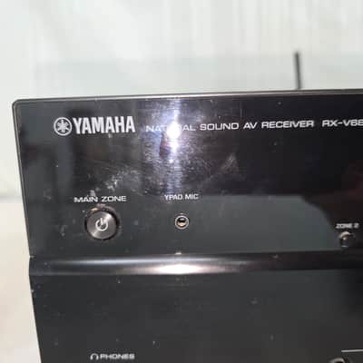 Yamaha RX-V681 Receiver - BT - Remote - Phono Input - Black image 2