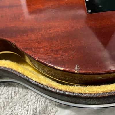 Ibanez 2615B Artist Series Double Cutaway 4-String Bass 1970s - Natural Mahogany image 15
