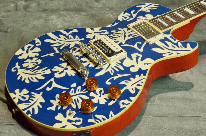 Edwards E-MA-98 Blue & White Aloha image 1