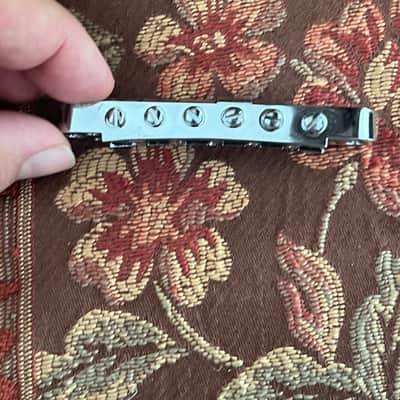 Gibson Nashville Tune-O-Matic Bridge 2010s - Chrome image 4