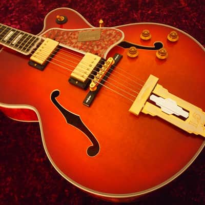 Gibson L-5 CES Quilt  2015 Cherry Sunburst image 4