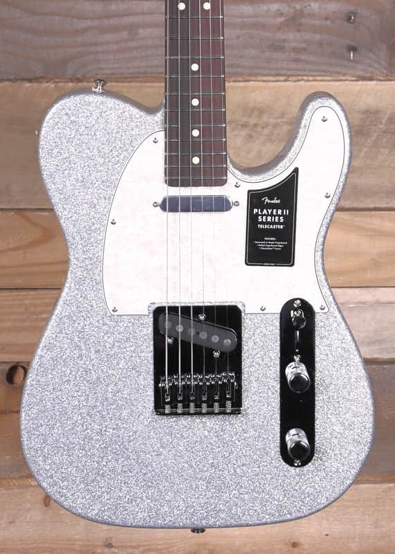 Fender 75th Anniversary Player II Telecaster Electric Guitar Diamond Dust Sparkle w/ Gigbag image 1