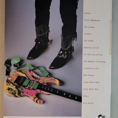 STEVE VAI - PASSION AND WARFARE - JAPAN - BAND SCORE with TAB Book image 2