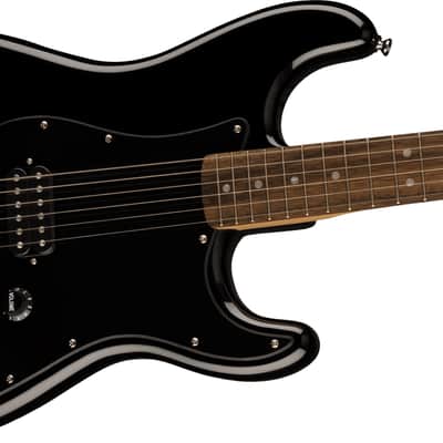 Squier Squier Sonic Stratocaster HT H - Laurel Fingerboard - Black Pickguard - Black image 5