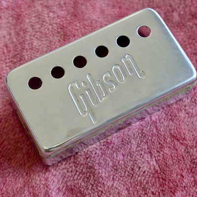 Vintage 1970's Gibson Embossed PAF Humbucking Neck Pickup Cover 1972 1973 ES-335 image 2