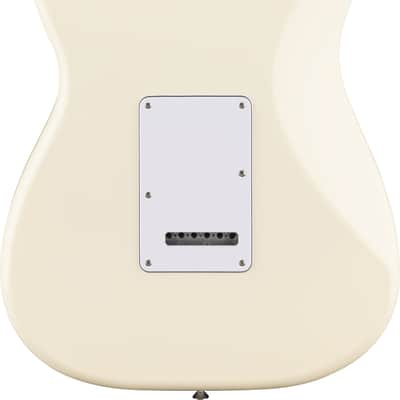 Fender Standard Stratocaster MP White Pickguard Olympic White image 3