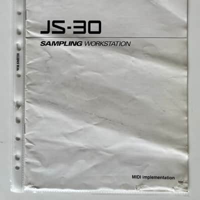 Rare Roland JS-30 Sampling Workstation 1995 Boxed image 11