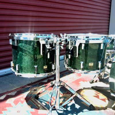 D'Amico Custom 5pc kit RARE 90s - Green Marble image 7