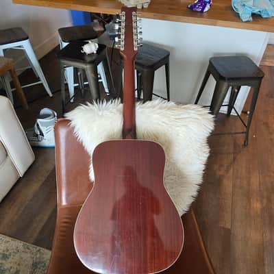 Yamaha FG-230 Red Label 12-String Jumbo Dreadnought 1968 - 1972 - Natural image 3