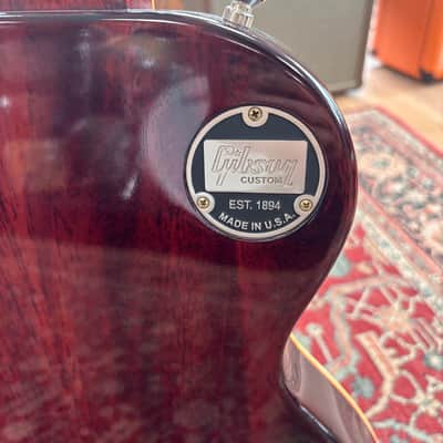 Gibson Custom 1958 Les Paul Reissue Bourbon Burst + Etui image 4