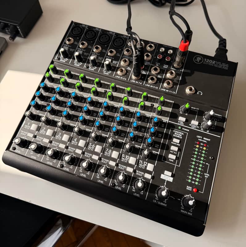 Mackie 1202VLZ4 12-Channel Mic / Line Mixer 2014 - Present - Black image 1