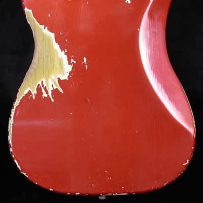 Fender Precision Bass with Rosewood Fretboard 1966 Candy Apple Red image 4