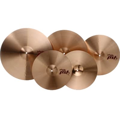 Paiste PST-7 Session / Light Set 14"/ 16"/ 20" & Free 18", NEW, 2 Year Warranty @CA's #1 Dealer image 2