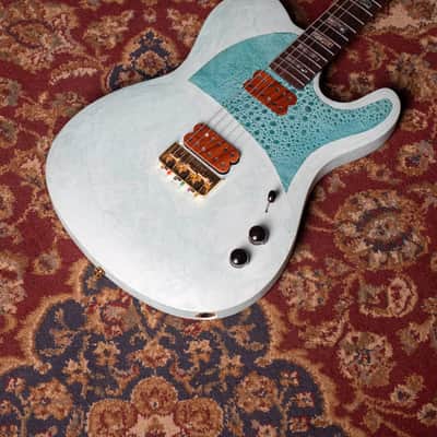 Immagine GB Liuteria Blouse 6-String Telecaster Electric Guitar w/ Case - 15