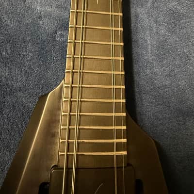 2021 Solar Guitars V1.6AFBB Flying V in Flame Black Burst with Gigbag image 15