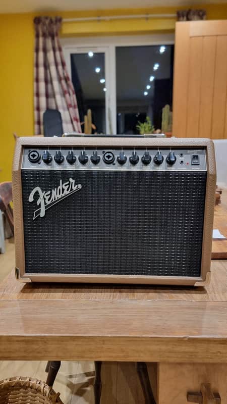 Fender Acoustasonic 40 2-Channel 40-Watt 2x6.5" Acoustic Guitar Amp 2017 - Present - Brown image 1