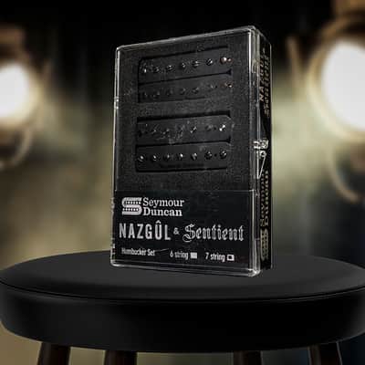Seymour Duncan Nazgul / Sentient 7 String Pickup Set Black 11108-96-B7