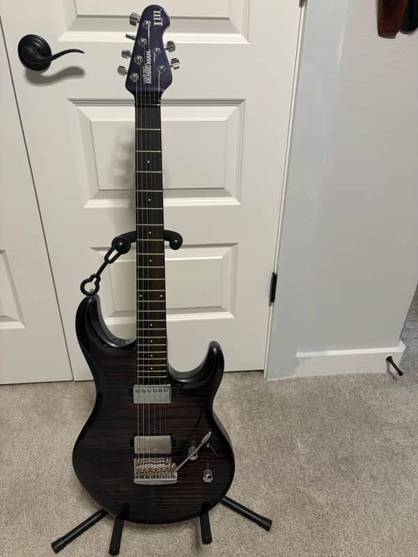 Ernie Ball Music Man Luke III Magliano 2023/2024 - Platinum Silver image 1