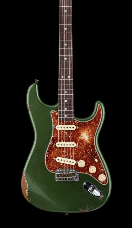Fender Custom Shop Andy Hicks Masterbuilt Empire 67 Stratocaster Relic - Aged Cadillac Green #59902 image 1