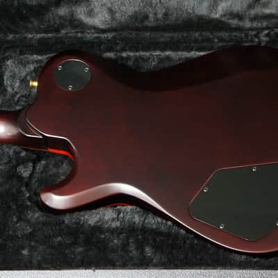 Knaggs Guitars Kenai in Vintage Cherry Smokeburst w/ Red Stained Binding image 9