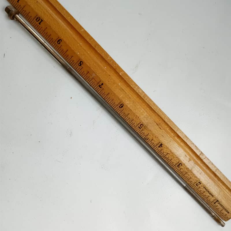Early American 10.5"T-Rod Marching Snare Drum 10-24 Single-Tension-Screw Nickel image 1