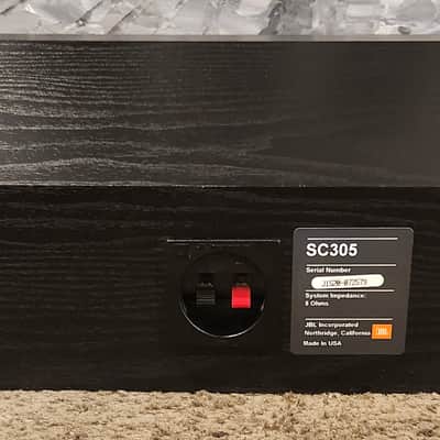 JBL JBL SC305 Center Channel Theater Speaker 90s image 6