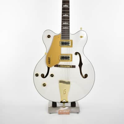 Gretsch G5422GLH Electromatic Hollow Body with Gold Hardware, Left-Handed Snowcrest White 3252gr image 2
