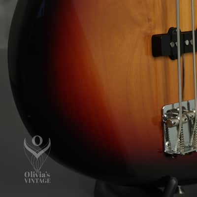 1992 Fender MIJ '62 Reissue Jazz Bass Sunburst image 11
